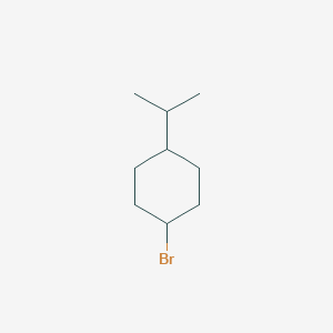 molecular formula C9H17Br B2635431 1-Bromo-4-(propan-2-yl)cyclohexane CAS No. 1341365-34-1