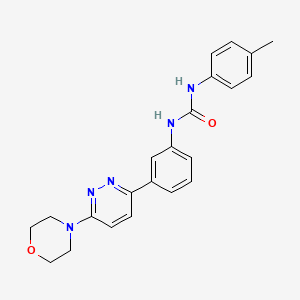 1-(3-(6-Morpholinopyridazin-3-yl)phenyl)-3-(p-tolyl)urea