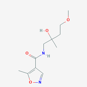 N-(2-hydroxy-4-methoxy-2-methylbutyl)-5-methylisoxazole-4-carboxamide