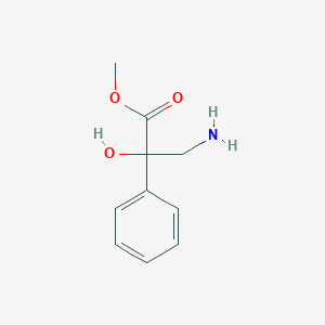 Methyl 3-amino-2-hydroxy-2-phenylpropanoate