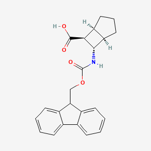 (1R,5S,6S,7S)-7-(9H-Fluoren-9-ylmethoxycarbonylamino)bicyclo[3.2.0]heptane-6-carboxylic acid