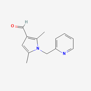 2,5-Dimethyl-1-pyridin-2-ylmethyl-1H-pyrrole-3-carbaldehyde
