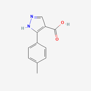 3-(4-methylphenyl)-1H-pyrazole-4-carboxylic acid