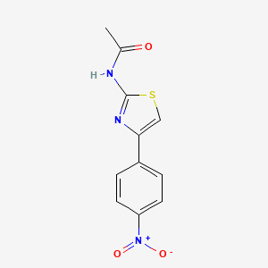 N-[4-(4-nitrophenyl)-1,3-thiazol-2-yl]acetamide