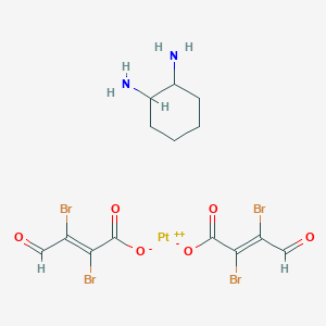 molecular formula C14H16Br4N2O6Pt B026357 cis-Pt-Mba CAS No. 101240-15-7