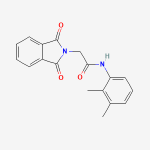 molecular formula C18H16N2O3 B2635735 N-(2,3-dimethylphenyl)-2-(1,3-dioxoisoindol-2-yl)acetamide CAS No. 349087-60-1