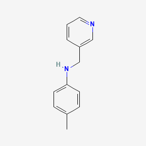 4-methyl-N-(pyridin-3-ylmethyl)aniline