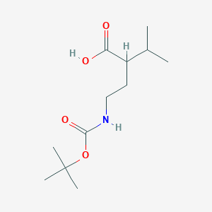 rac 4-Bocamino-2-isopropyl-butyric acid