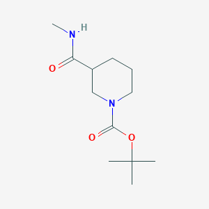 B2635994 Tert-butyl 3-(methylcarbamoyl)piperidine-1-carboxylate CAS No. 885698-91-9
