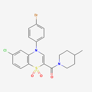 N-(3,5-dimethylphenyl)-2-{[1-(4-methoxyphenyl)-6-oxo-1,6-dihydropyridazin-3-yl]thio}acetamide