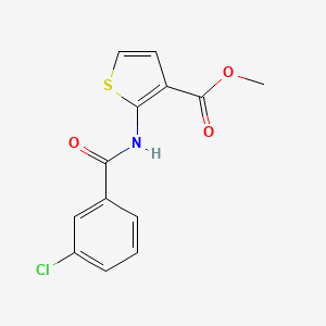 Methyl 2-(3-chlorobenzamido)thiophene-3-carboxylate