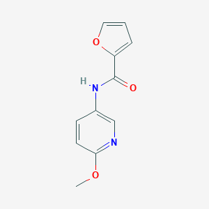 molecular formula C11H10N2O3 B263609 N-(6-methoxypyridin-3-yl)furan-2-carboxamide 