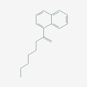molecular formula C18H22 B026362 1-(Oct-1-EN-2-YL)naphthalene CAS No. 101720-90-5