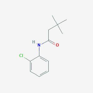 molecular formula C12H16ClNO B263636 N-(2-chlorophenyl)-3,3-dimethylbutanamide 