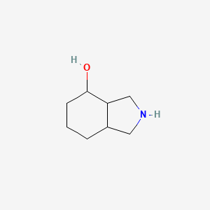 molecular formula C8H15NO B2636432 Octahydro-1h-isoindol-4-ol CAS No. 118800-70-7