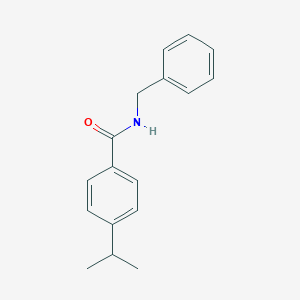 molecular formula C17H19NO B263654 N-benzyl-4-isopropylbenzamide 