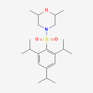 2,6-Dimethyl-4-((2,4,6-triisopropylphenyl)sulfonyl)morpholine