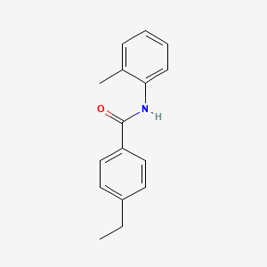 4-ethyl-N-(2-methylphenyl)benzamide