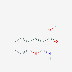 2-Imino-2H-1-benzopyran-3-carboxylic acid ethyl ester