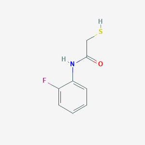 N-(2-Fluorophenyl)-2-sulfanylacetamide