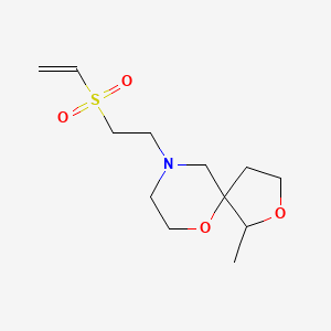 9-(2-Ethenylsulfonylethyl)-1-methyl-2,6-dioxa-9-azaspiro[4.5]decane