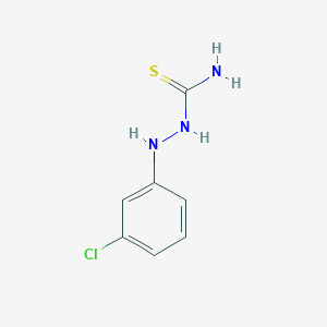 molecular formula C7H8ClN3S B2636620 [(3-chlorophenyl)amino]thiourea CAS No. 828-11-5