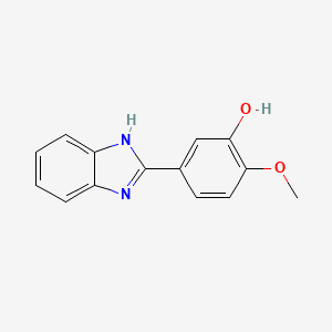 5-(1H-benzimidazol-2-yl)-2-methoxyphenol