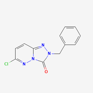 molecular formula C12H9ClN4O B2636706 2-Benzyl-6-chloro(1,2,4)triazolo[4,3-b]pyridazin-3(2H)-one CAS No. 477851-95-9