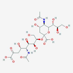 molecular formula C22H36N2O17 B2636913 N-Acetylneuraminic Acid Dimer alpha(2-8) CAS No. 95983-78-1