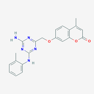 molecular formula C21H19N5O3 B2636986 GPR40/FFAR1 modulator 1 CAS No. 874755-26-7