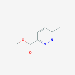 molecular formula C7H8N2O2 B026370 Methyl 6-methylpyridazine-3-carboxylate CAS No. 106584-51-4