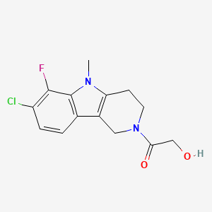 molecular formula C14H14ClFN2O2 B2637033 TDI-6570 CAS No. 2287331-29-5
