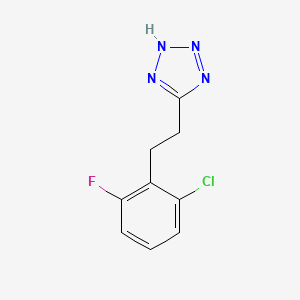 5-[2-(2-chloro-6-fluorophenyl)ethyl]-1H-1,2,3,4-tetrazole