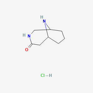 3,10-Diazabicyclo[4.3.1]decan-4-one hydrochloride