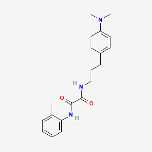 N1-(3-(4-(dimethylamino)phenyl)propyl)-N2-(o-tolyl)oxalamide