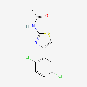 N-[4-(2,5-dichlorophenyl)-1,3-thiazol-2-yl]acetamide