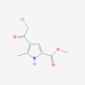 Methyl 4-(2-chloroacetyl)-5-methyl-1H-pyrrole-2-carboxylate