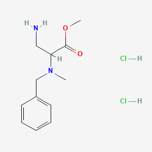 Methyl 3-amino-2-[benzyl(methyl)amino]propanoate dihydrochloride