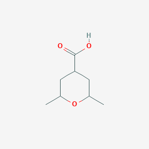 2,6-Dimethyloxane-4-carboxylic acid