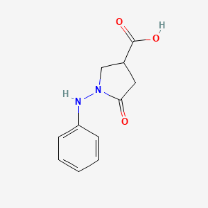1-Anilino-5-oxopyrrolidine-3-carboxylic acid