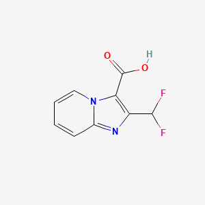 2-(Difluoromethyl)imidazo[1,2-a]pyridine-3-carboxylic acid