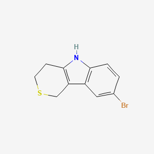 8-Bromo-1,3,4,5-tetrahydrothiopyrano[4,3-b]indole
