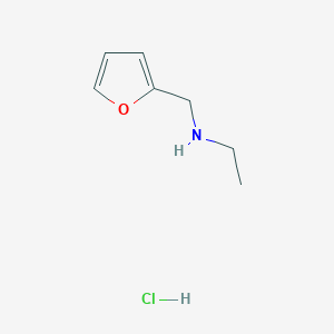 B2637813 Ethyl-furan-2-ylmethyl-amine hydrochloride CAS No. 14496-33-4; 99357-37-6