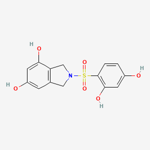 molecular formula C14H13NO6S B2638132 PS10 