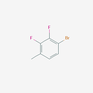 molecular formula C7H5BrF2 B2638327 1-Bromo-2,3-difluoro-4-methylbenzene CAS No. 928304-47-6