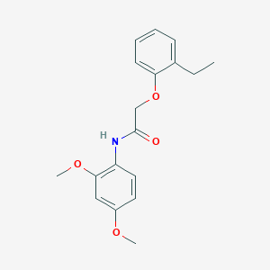 molecular formula C18H21NO4 B2638448 N-(2,4-dimethoxyphenyl)-2-(2-ethylphenoxy)acetamide CAS No. 449751-70-6