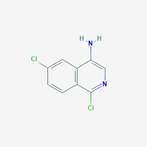 1,6-Dichloroisoquinolin-4-amine