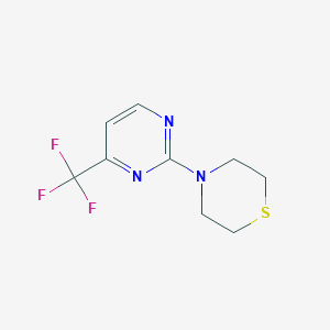 4-(4-(Trifluoromethyl)pyrimidin-2-yl)thiomorpholine