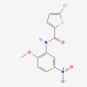 5-chloro-N-(2-methoxy-5-nitrophenyl)thiophene-2-carboxamide