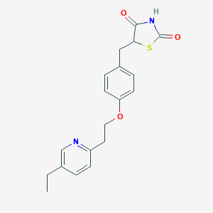 molecular formula C19H20N2O3S B026386 Pioglitazone CAS No. 105355-27-9